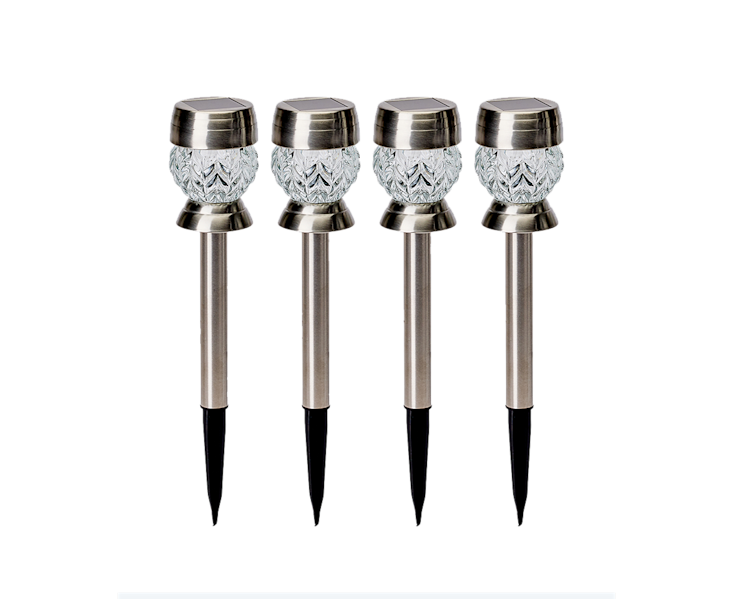 4 Solarleuchten "Classic"