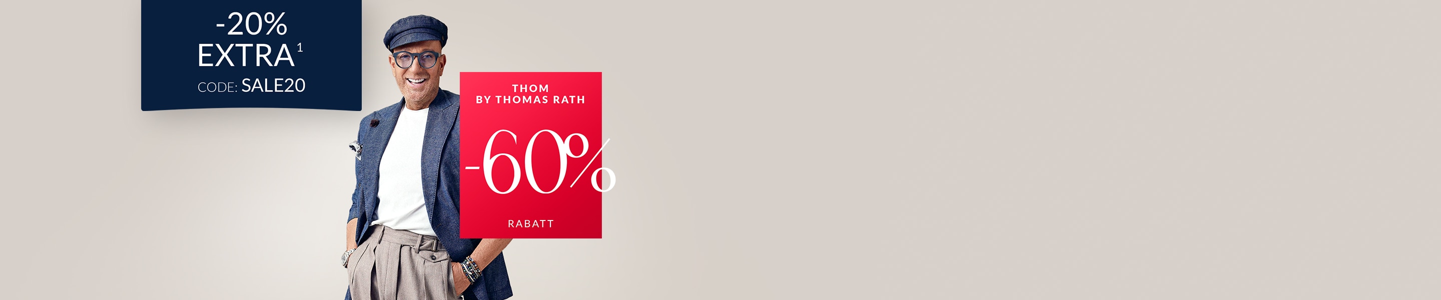 Designermode: -20% zusätzlich