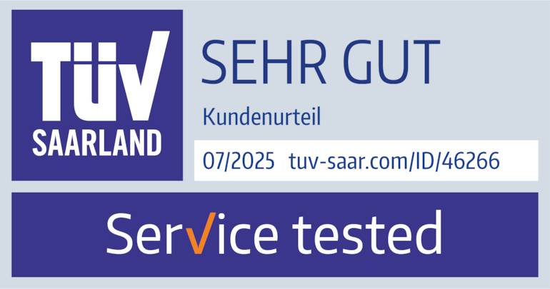 TÜV Saarland bewertet HSE mit „sehr gut (1,2)”